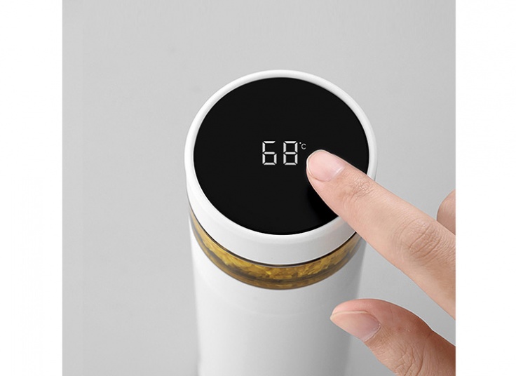 فلاسک دماسنج‌دار Xiaomi Quange Smart Mug H8133