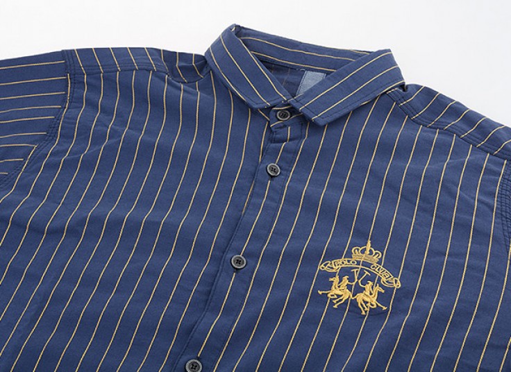 پیراهن راه راه مردانه طرح Polo Club