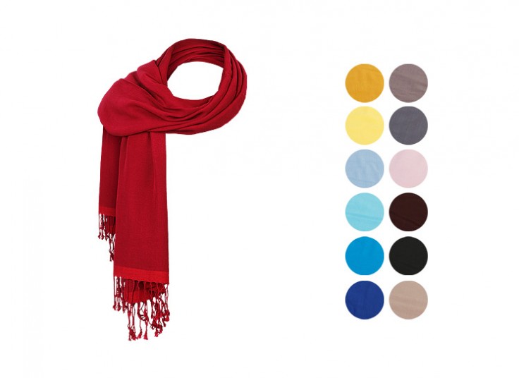 شال ساده زنانه