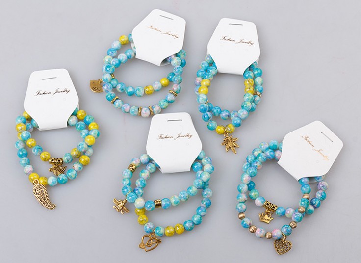 پکیج دوتایی دستبند سنگی