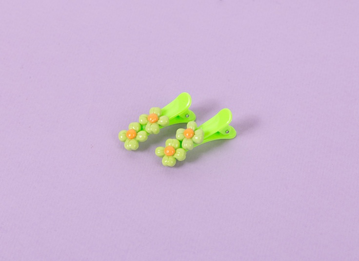 گیره مو انبری طرح گل