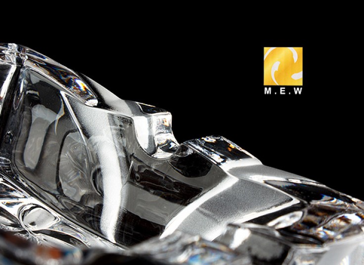 زیر سیگاری بلور تراش دار MEW