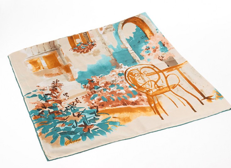 روسری ساتن ابریشم Serra