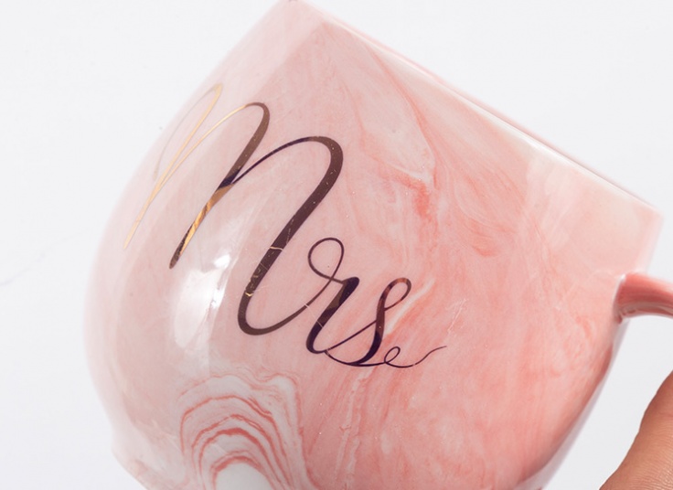 ماگ سرامیکی طرح ماربل