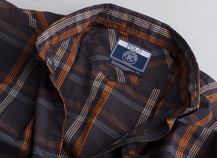 پیراهن چهارخانه مردانه طرح Polo