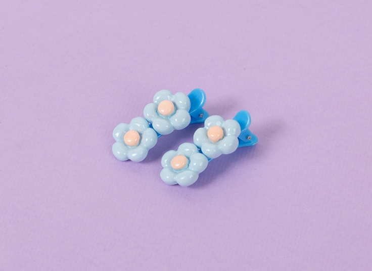 گیره مو انبری طرح گل