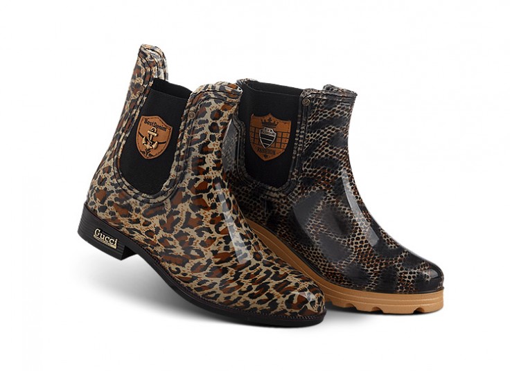 نیم بوت زنانه Fashion Rain Boot