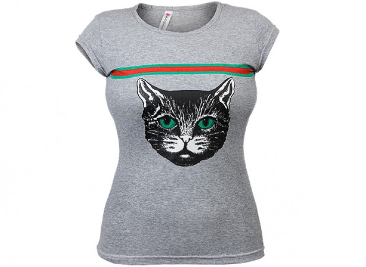 تیشرت زنانه طرح Gucci