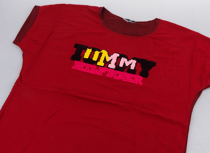 تیشرت طرح برجسته زنانه Madook