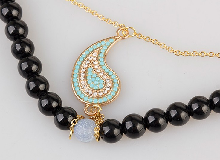 ست گردنبند و دستبند بته جقه