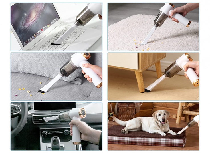 جارو شارژی خودرو مدل Q8s