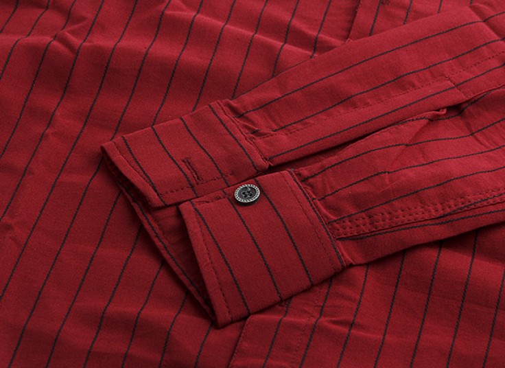 پیراهن راه راه مردانه طرح Polo Club