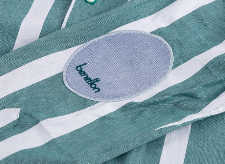 پیراهن راه راه مردانه Benetton