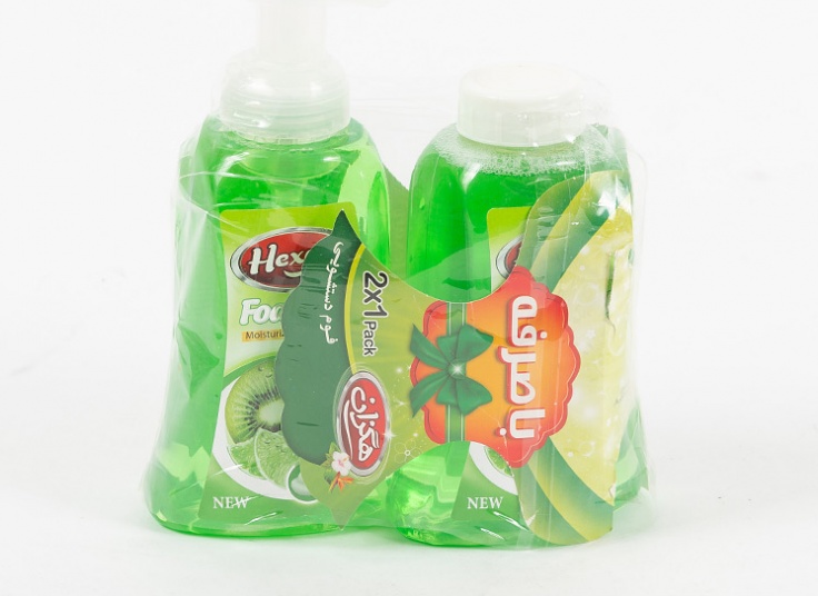 پک دو عددی فوم دستشویی  Hexan