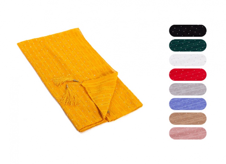 شال نگین‌دار لمه