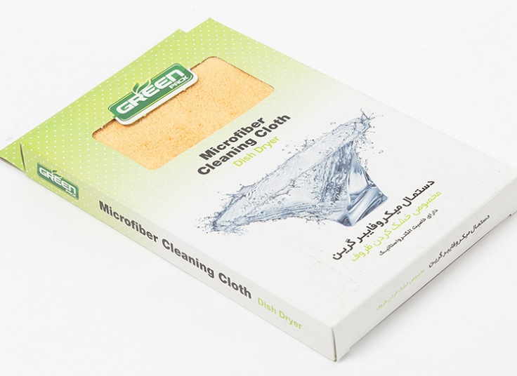 انواع دستمال میکرو فایبر Green