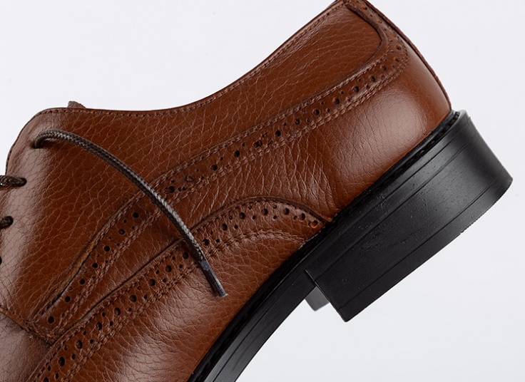 کفش چرمی هشت ترک مردانه