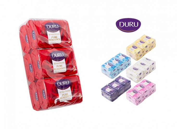 بسته 6 عددی صابون Duru