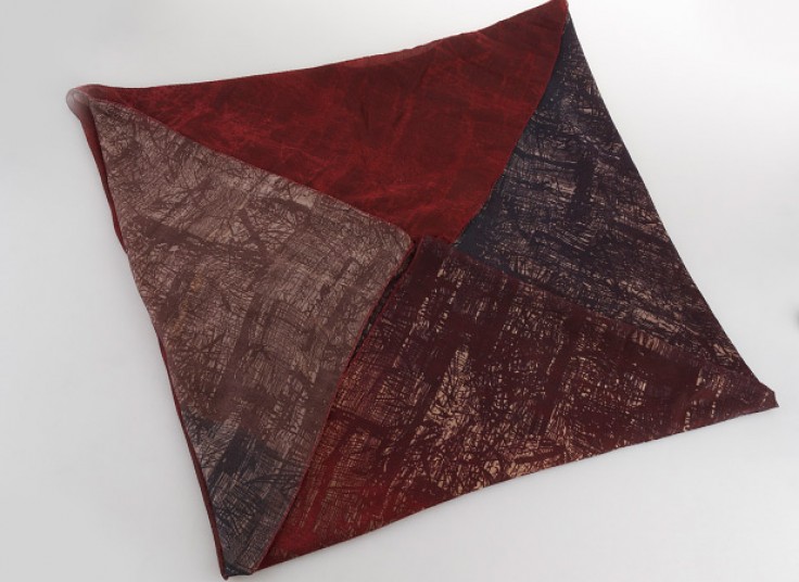 شال نخی دو رنگ