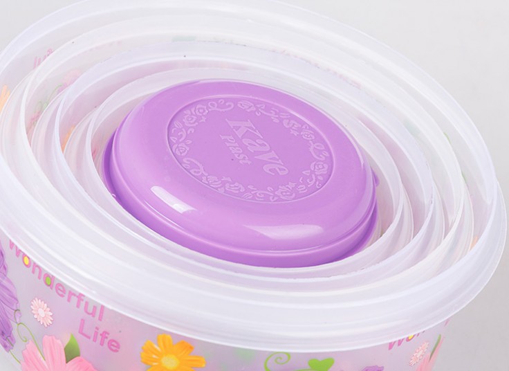 ظرف 5 تکه طرحدار KAVE