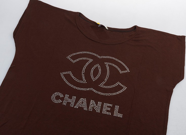 تیشرت زنانه سایز بزرگ طرح CHANEL