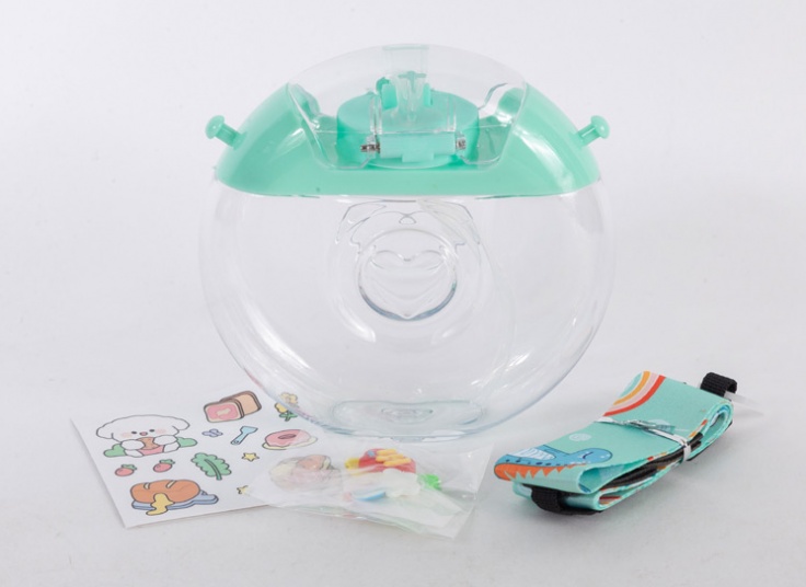 قمقمه کودک مدل نی دار طرح دونات