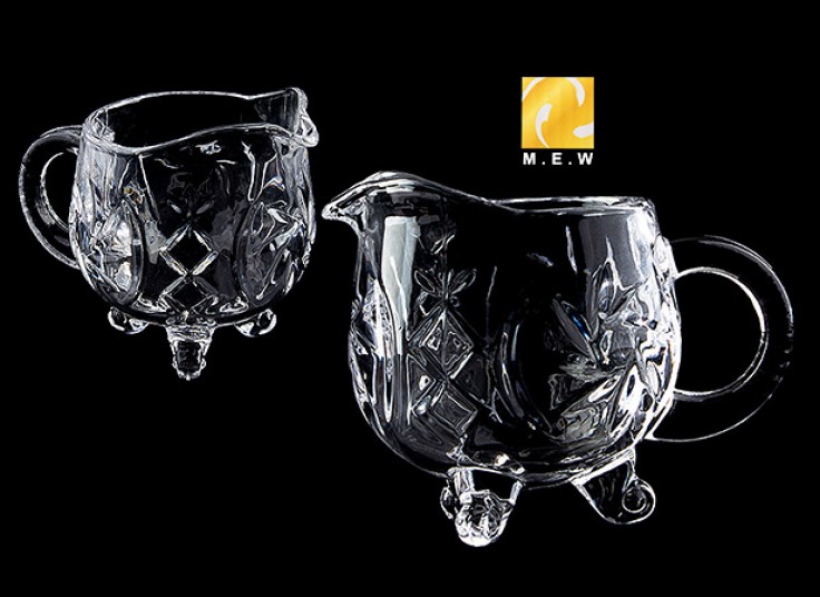 سس خوری بلور پایه دار MEW