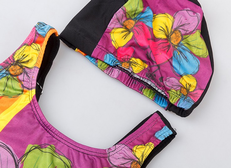 ست مایو و کلاه دخترانه Farnaz Sport