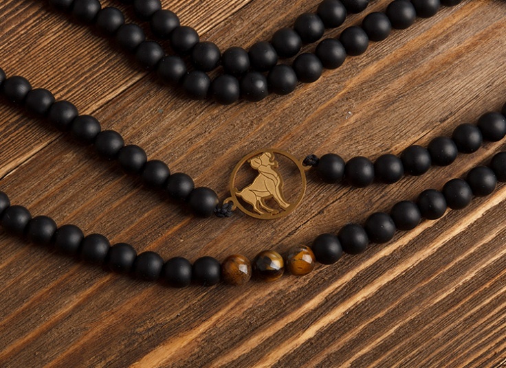 گردنبند سنگی ماه تولد