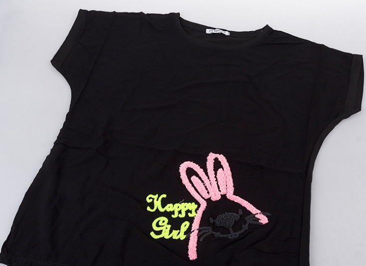 تیشرت طرح برجسته زنانه Madook