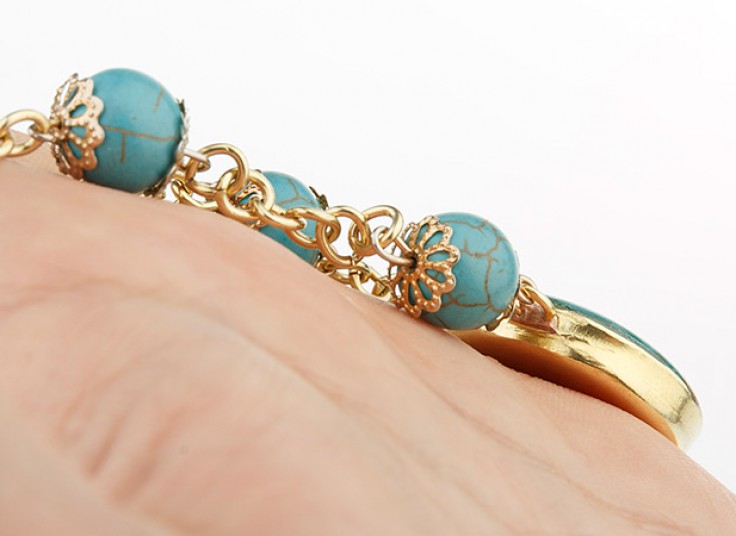 ست دستبند و انگشتر برنجی