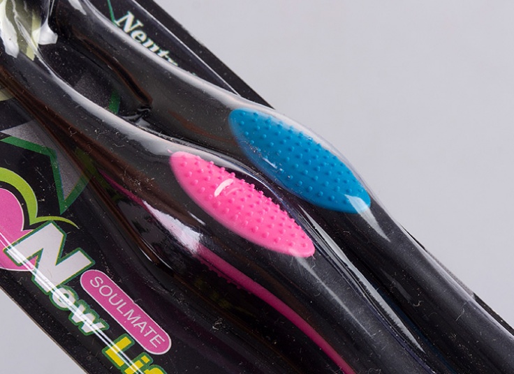 پکیج دو عددی مسواک زغالی Sanfeng