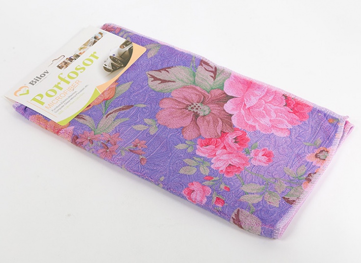 دستمال مایکروفایبر گلدار Bilov