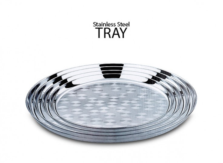 ست سینی فلزی چهارتایی