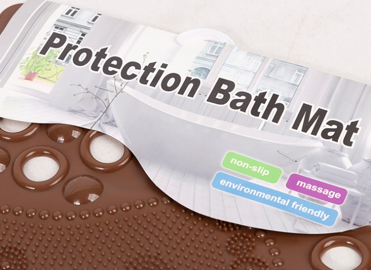 زیر دوشی حمام طرح پا