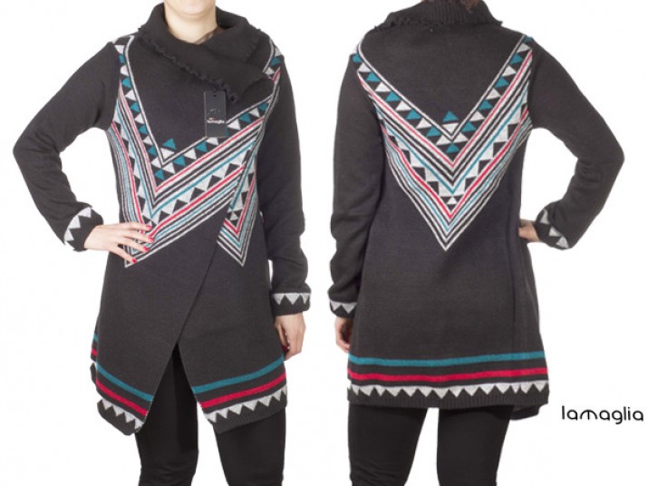 پانچو بافت اسپرت Lamaglia