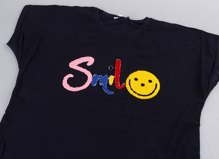 تیشرت طرح برجسته زنانه Madook