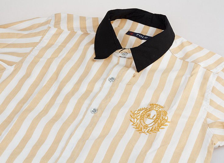 پیراهن راه راه مردانه طرح POLO