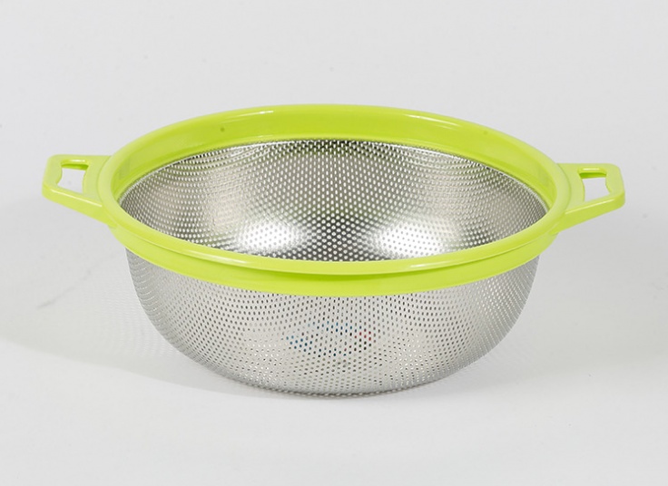 آبکش استیل دور پلاستیک