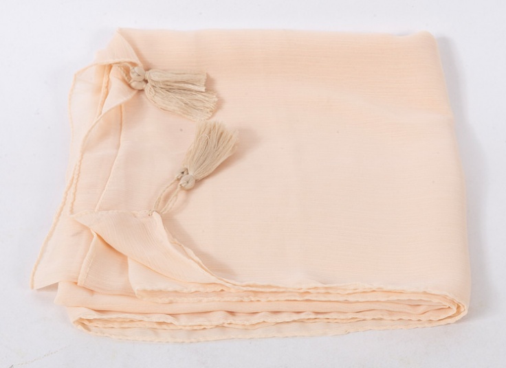 شال حریر ساده