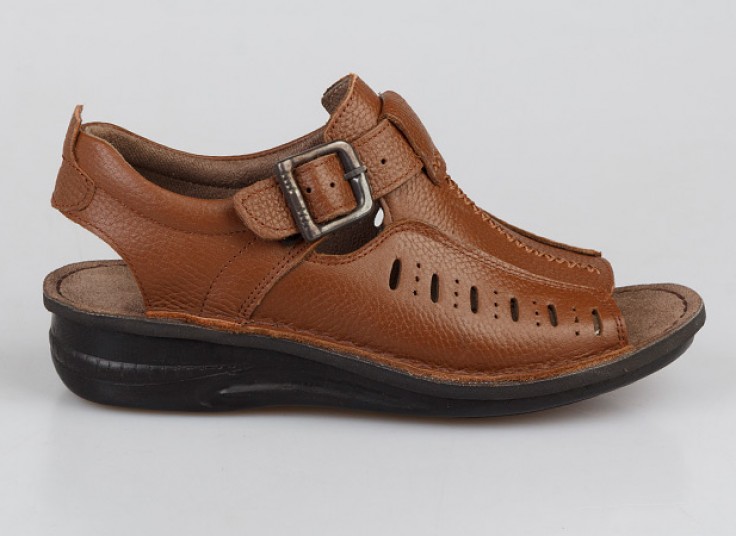 صندل چرم طبیعی مردانه NEGHIN