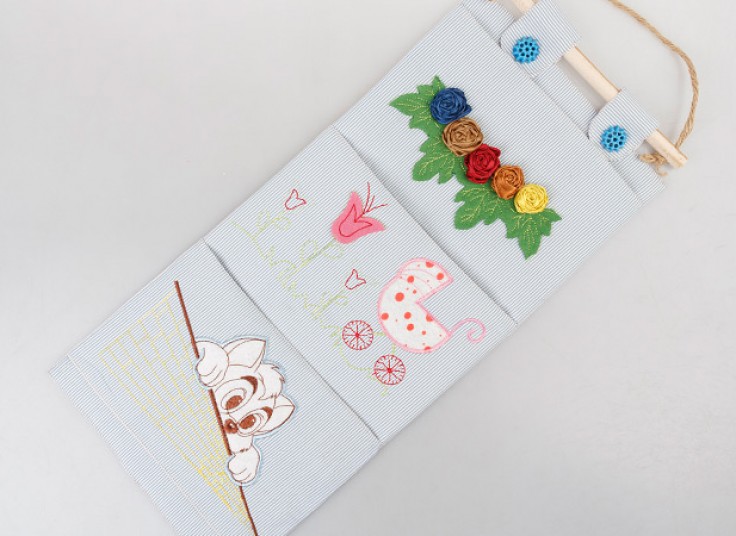 آویز پارچه ای لوازم کودک