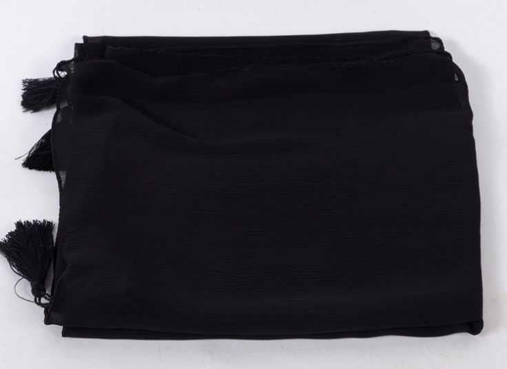 شال حریر ساده