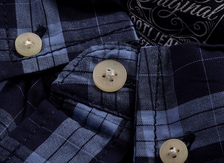 پیراهن چهارخانه مردانه Jooti jeans