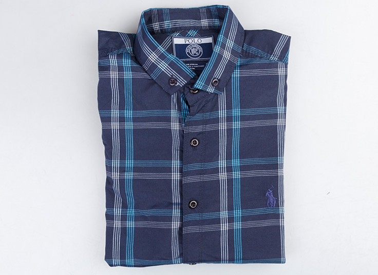 پیراهن چهارخانه مردانه طرح Polo