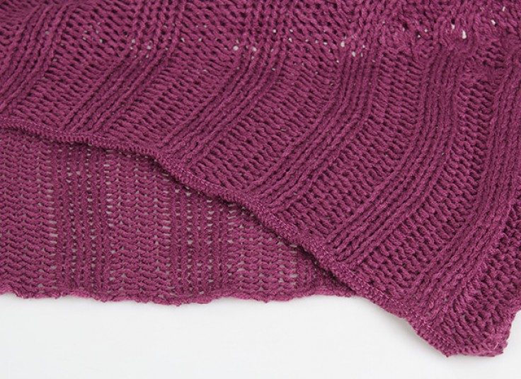 شال بافت زمستانی