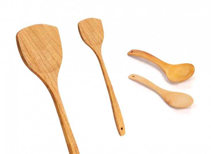 کفگیر ملاقه چوبی Cutlery Series
