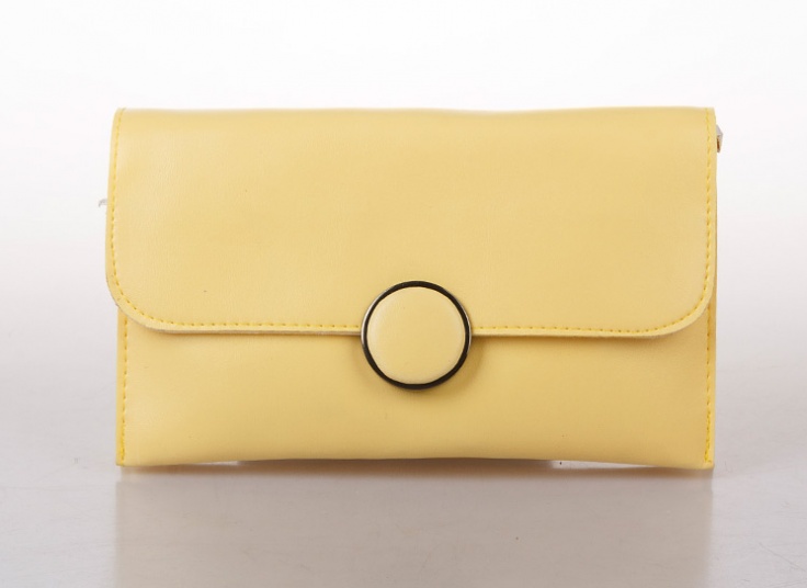 کیف کج زنانه Round Button