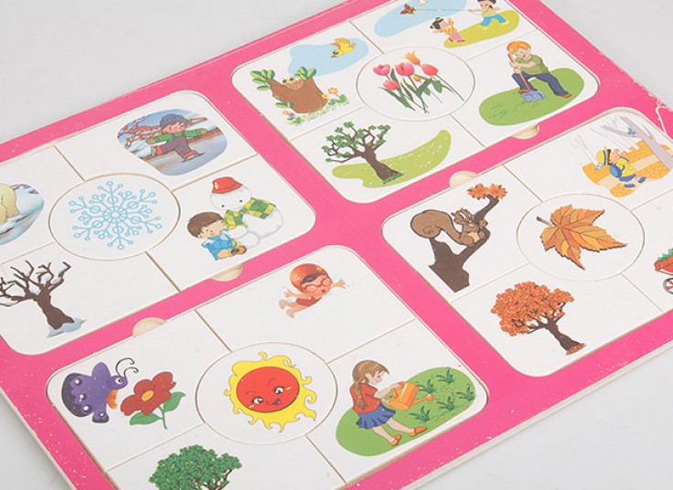 دو مدل پازل چوبی