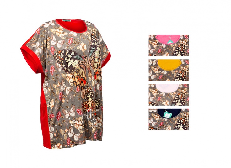 تیشرت زنانه نگین دار Geloria